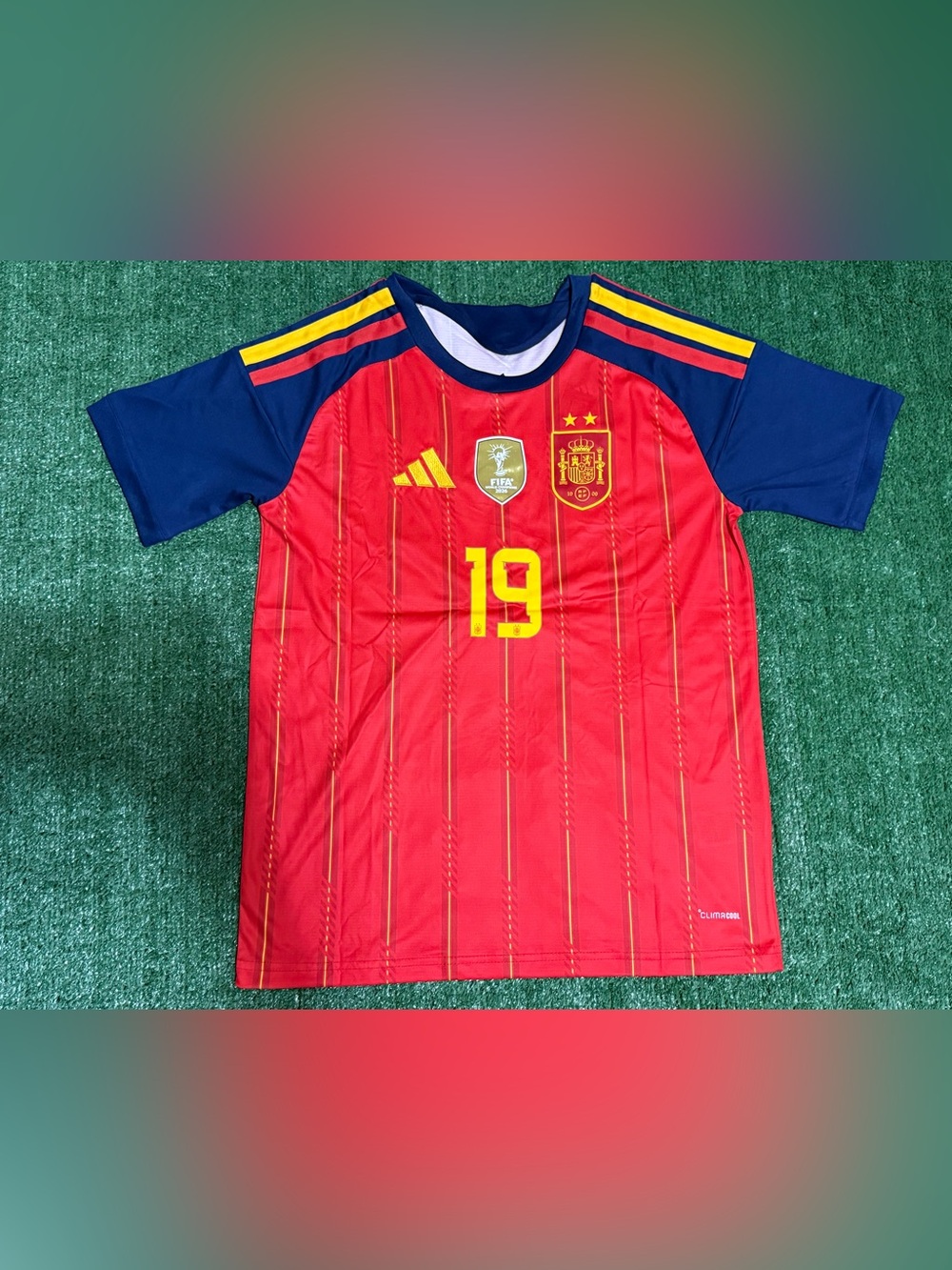Lamine Yamal #19 Spain Home Jersey 26/27